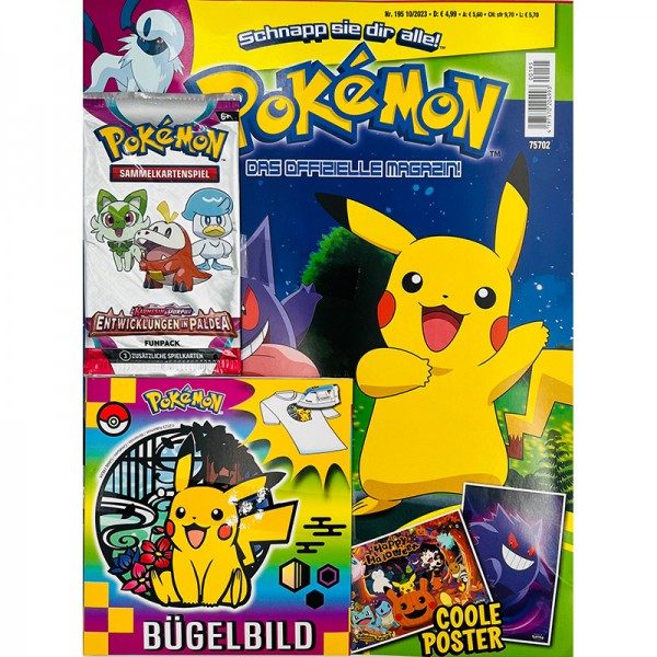 Pokémon Magazin 195 - Cover mit Extras