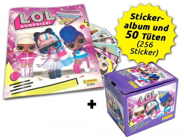 L.O.L. Surprise! Fashion Fun! Stickerkollektion - Box-Bundle