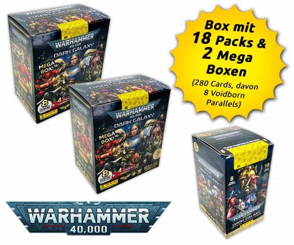 Warhammer 40.000 - Dark Galaxy Trading Cards - Mega Box-Bundle