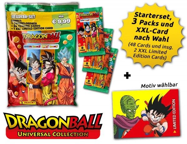 Dragon Ball Universal Trading Cards - Schnupperbundle