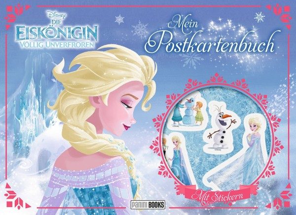 Disney - Die Eiskönigin - Mein Postkartenmalbuch Cover