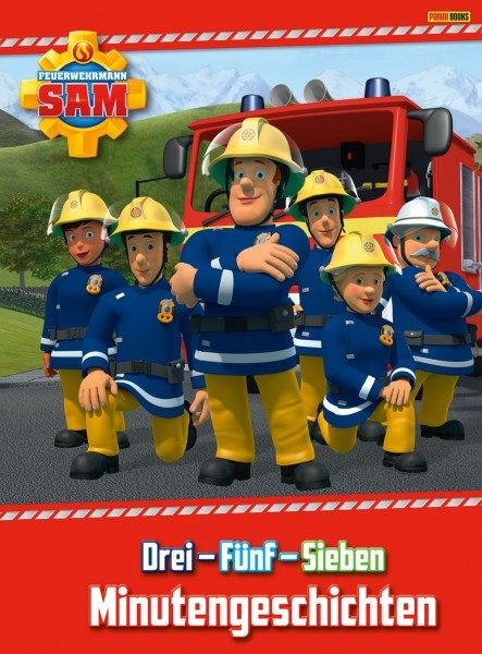 Feuerwehrmann Sam – Drei – Fünf – Sieben Minutengeschichten Cover