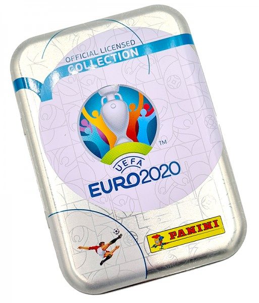 UEFA EURO 2020™ Tournament Edition - Offizielle Stickerkollektion - Pocket-Tin-Box