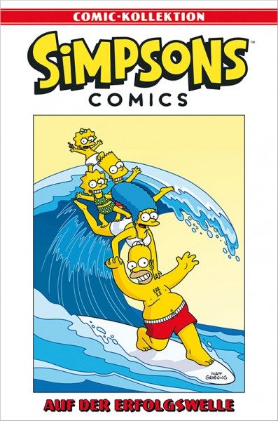 Simpsons Comic-Kollektion 61: Auf der Erfolgswelle Cover