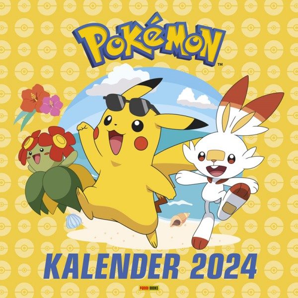 Pokémon - Wandkalender 2024 - Cover