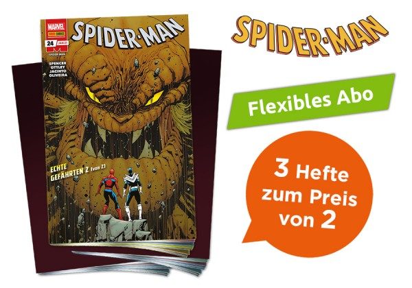 3 für 2 - Flexibles Abo - Spider-Man Heft