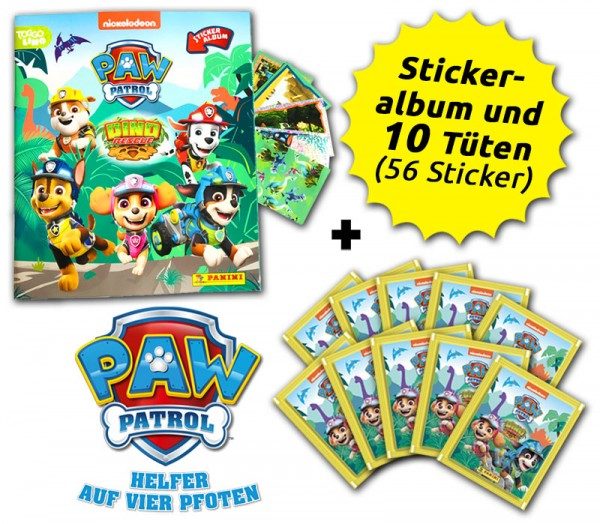 Paw Patrol - Dino Rescue Sticker - Schnupperbundle Inhalt