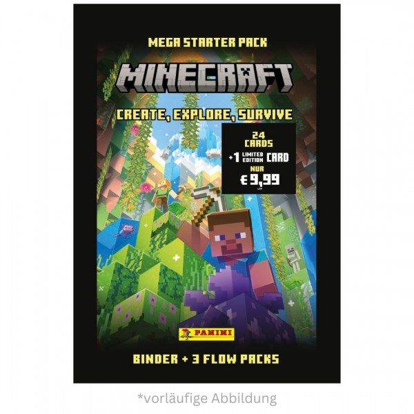 Minecraft - Create, Explore, Survive - Trading Cards - Starterset