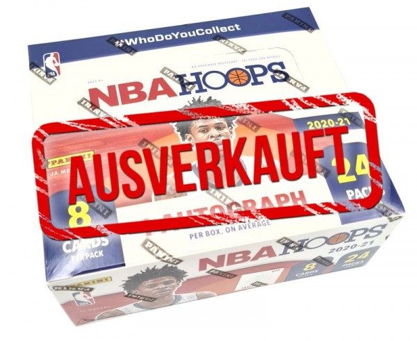 NBA 2020/21 Hoops Basketball Trading Cards - Retailbox