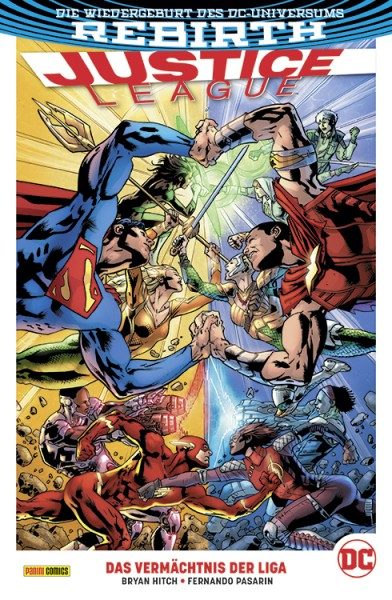 Justice League Paperback 5 - Das Vermächtnis der Justice League Cover