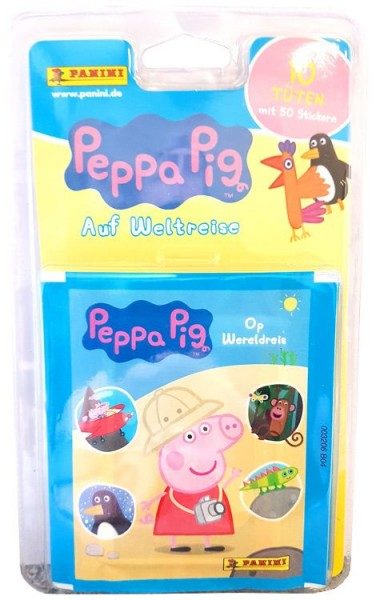 Peppa Pig Stickerkollektion - Auf Weltreise - Blister