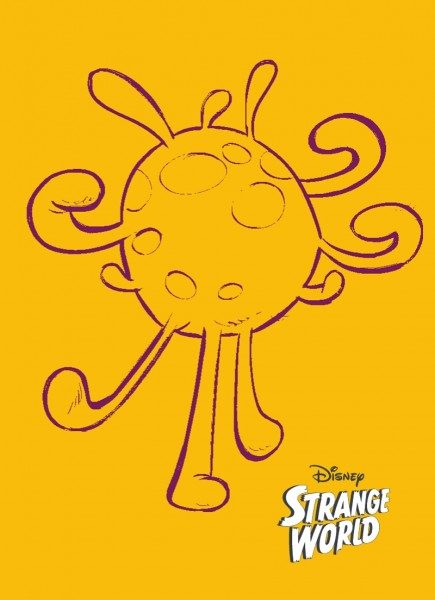 Disney Strange World - Sticker und Cards - Limited Edition Card Nummer 4 - Splash
