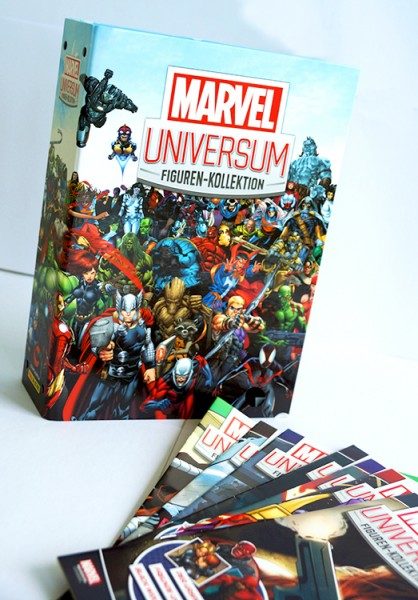 Marvel Universum Figuren-Kollektion - Sammelordner vorne