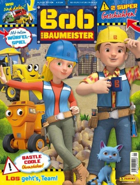 Bob der Baumeister Magazin 01/24 - Cover