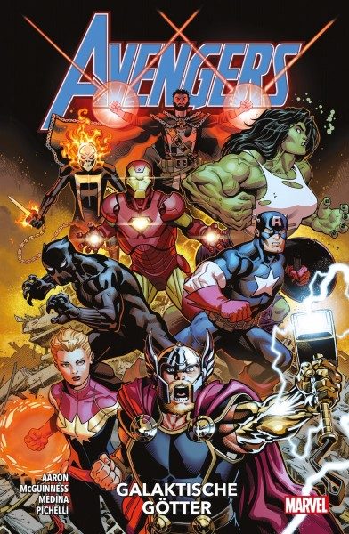 Avengers Paperback 1: Galaktische Götter Cover