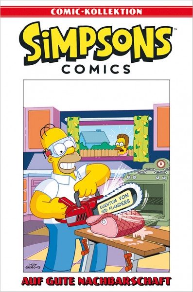 Simpsons Comic-Kollektion 63: Auf gute Nachbarschaft Cover
