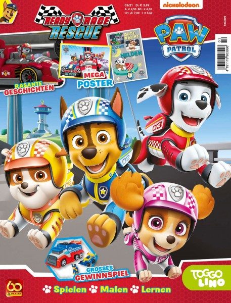 Paw Patrol Magazin 03/21 Cover
