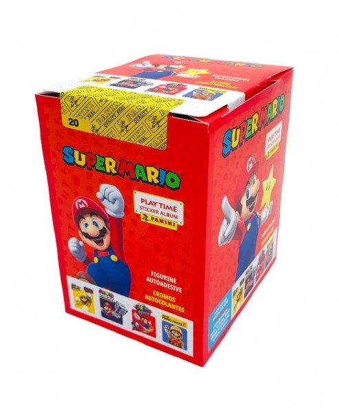 Panini Super Mario - Play Time Stickerkollektion - Box mit 36 Tüten