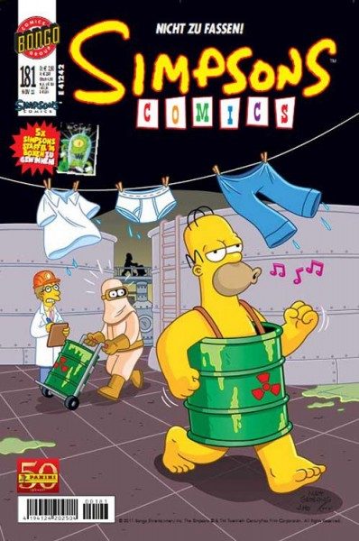 Simpsons Comics 181