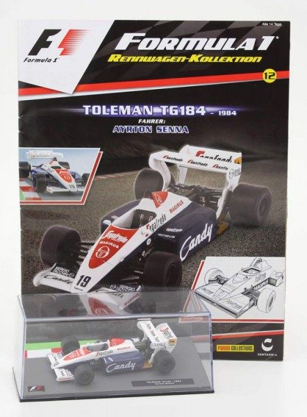 Formula 1 Rennwagen-Kollektion 12 - Ayrton Senna (Toleman TG184)