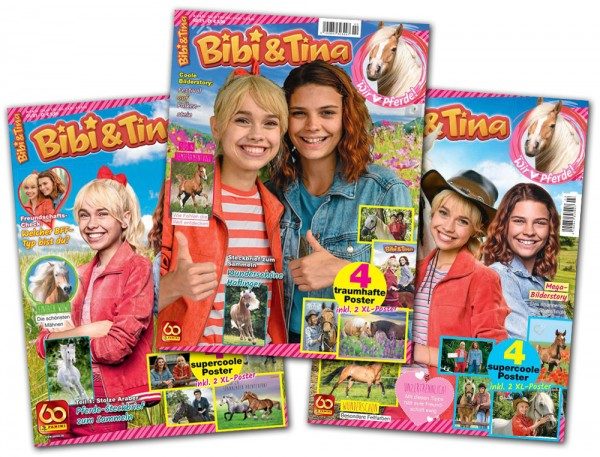 Bibi & Tina - Beste Freundinnen Bundle Inhalt drei Magazine