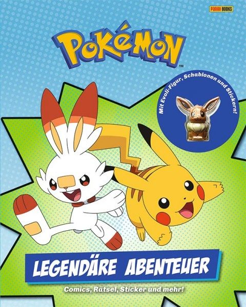 Pokémon - Legendäre Abenteuer - Comics, Rätsel, Sticker und mehr - Cover