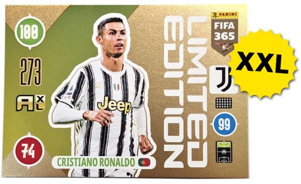 Panini FIFA 365 AXL 2021 Update Collection - XXL LE-Card Cristiano Ronaldo