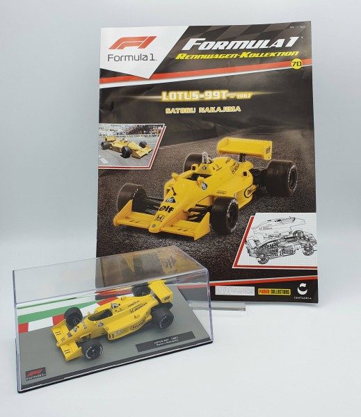 Formula 1 Rennwagen-Kollektion 70 - Satoru Nakajima (Lotus 99T)