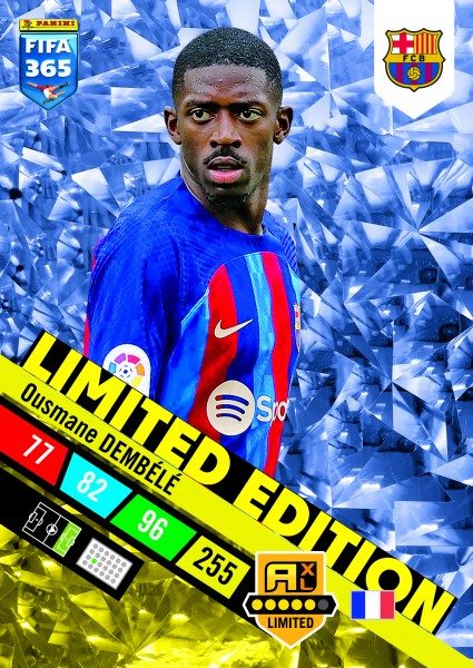 Panini FIFA 365 Adrenalyn XL 2023 Kollektion – LE-Card Ousmane Dembele