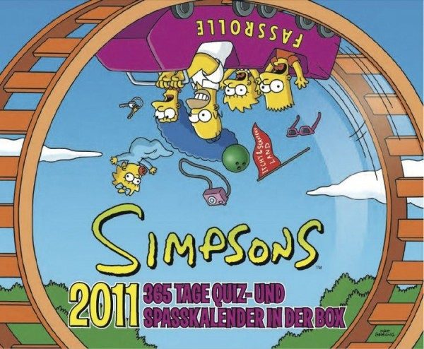 Simpsons - Quiz-Kalender (2011) - 365-Tage-kalender in der Box