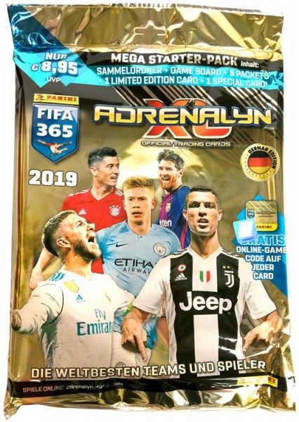 Panini FIFA 365 Adrenalyn XL 2019 Kollektion – Starterset