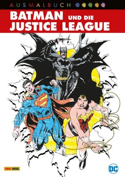 Batman und die Justice League - Das Ausmalbuch