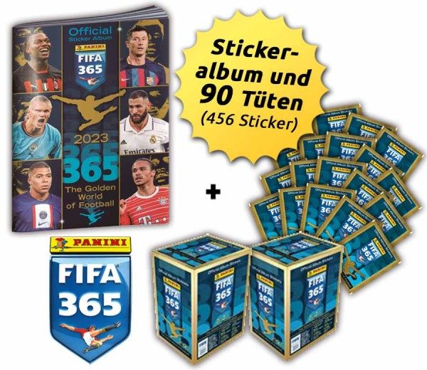 Panini FIFA 365™ Stickerkollektion 2023 – Mega-Bundle