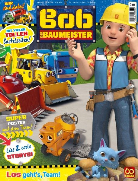 Bob der Baumeister Magazin 03/21 Cover