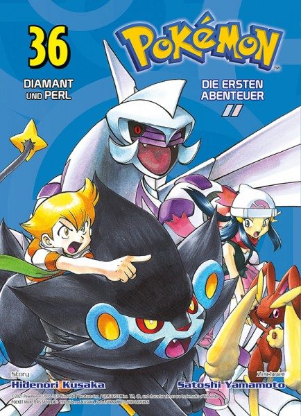 Pokémon - Die ersten Abenteuer 36 - Diamant und Perl Cover