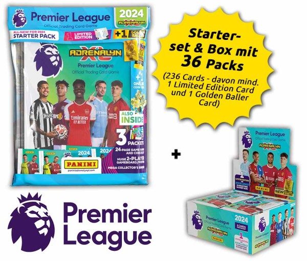 Panini Premier League Adrenalyn XL™ 2024 Kollektion - Box-Bundle