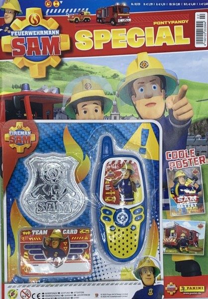 Feuerwehrmann Sam Special 02/20 Magazin Cover