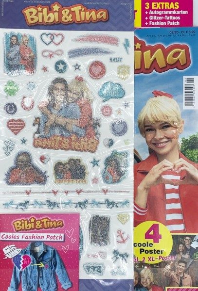 Bibi und Tina Magazin 02/20 Cover mit Extra