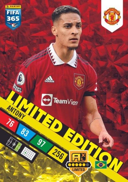 Panini FIFA 365 Adrenalyn XL 2023 Kollektion - Limited Edition Card Antony