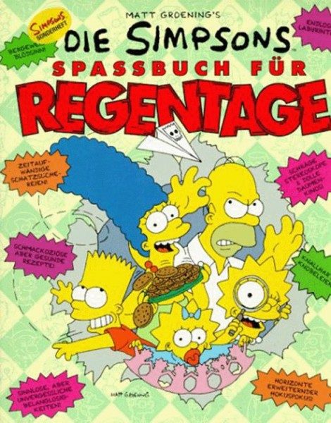 Simpsons - Spassbuch für Regentage