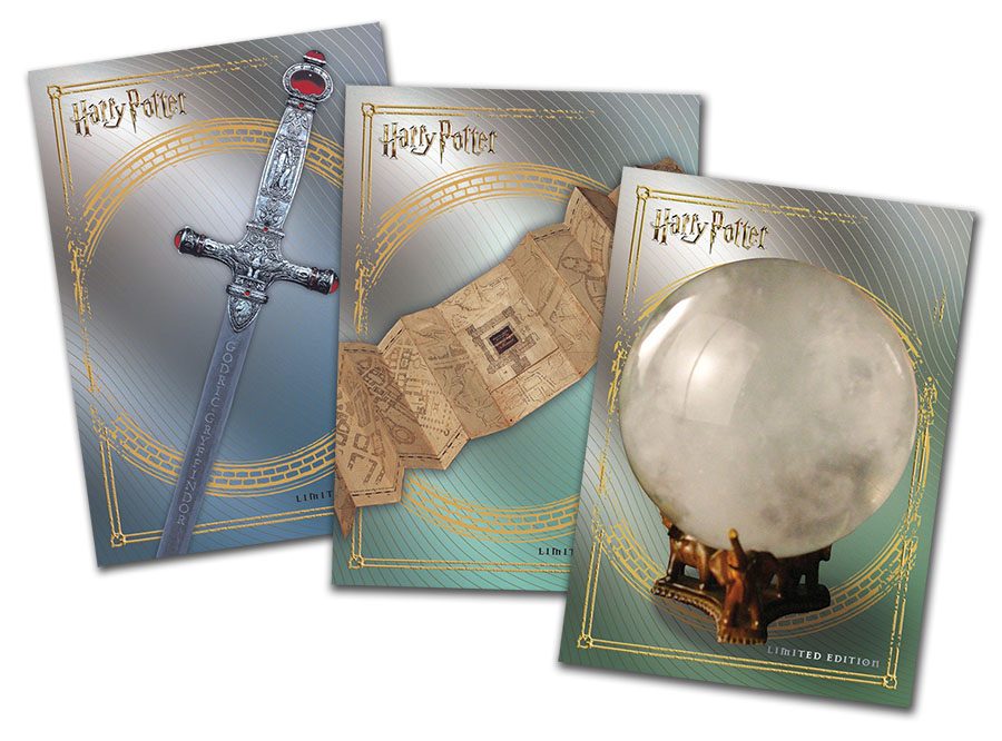 Harry Potter Evolution Trading Cards - 3 Limited Edition Cards