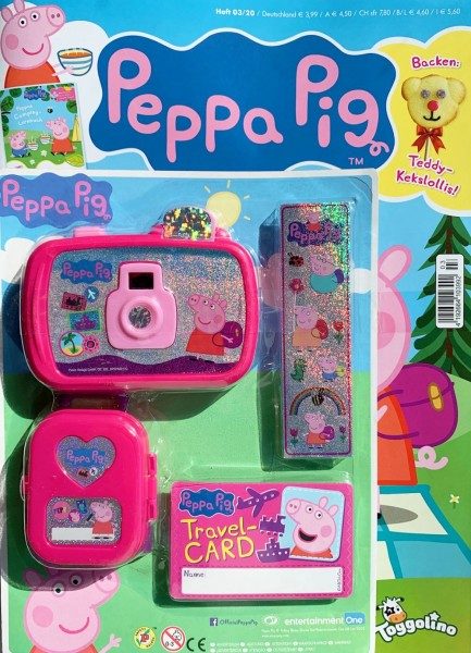Peppa Pig Magazin 03/20 Cover mit Extra