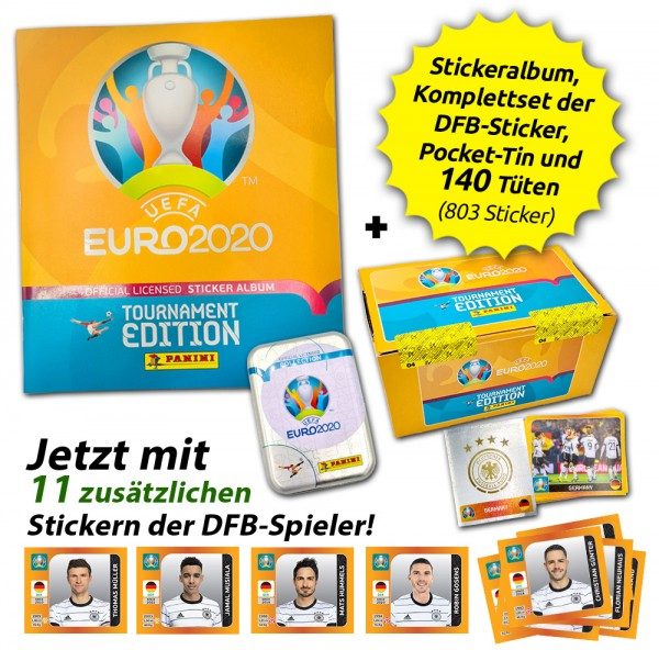 UEFA EURO 2020™ Tournament Edition - Offizielle Stickerkollektion - Collector's Bundle