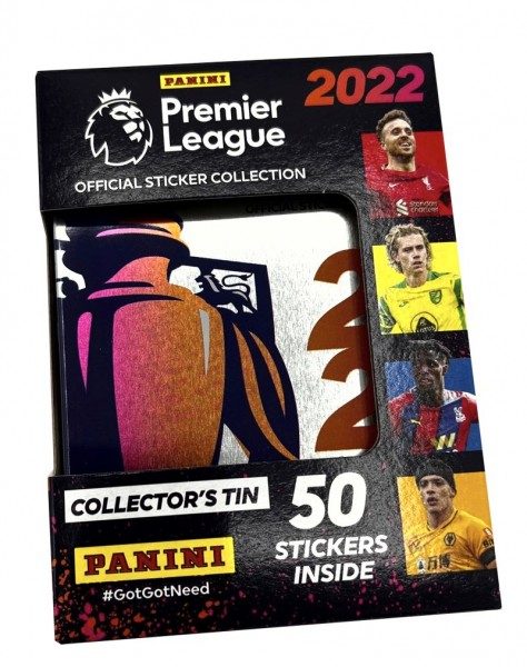 Premier League 2022 Stickerkollektion - Pocket Tin