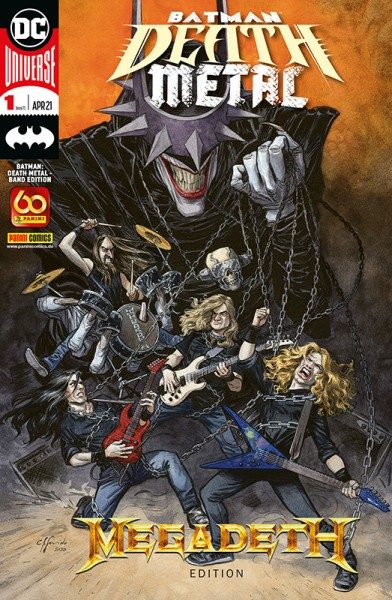 Batman Death Metal Band Edition 1 Megadeth Cover
