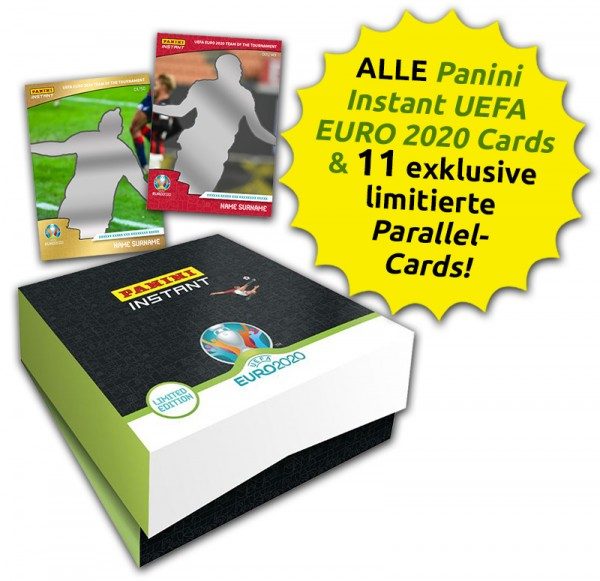 UEFA EURO 2020 - Panini Instant - Limited Edition Collecto's Box