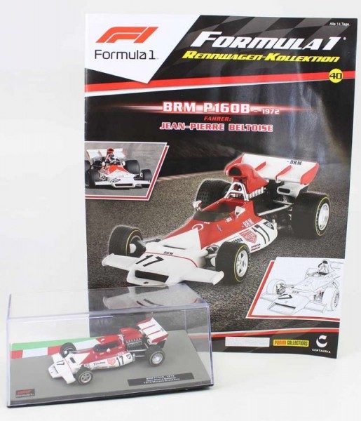 Formula 1 Rennwagen-Kollektion 40 - Jean Pierre Beltoise (BRM P160B)