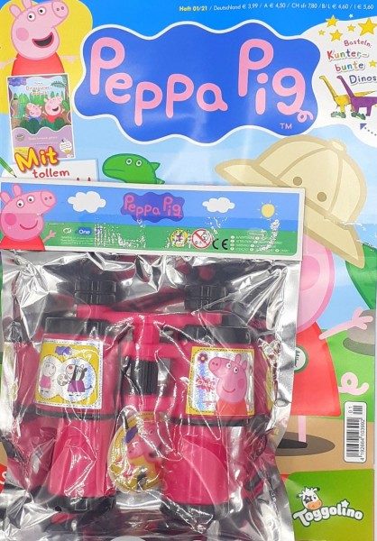 Peppa Pig Magazin 01/21 Packshot mit Extra