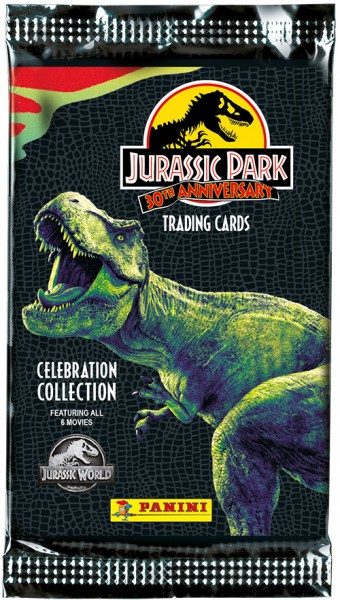 Jurassic Park 30th Anniversary Trading Cards - Flowpack