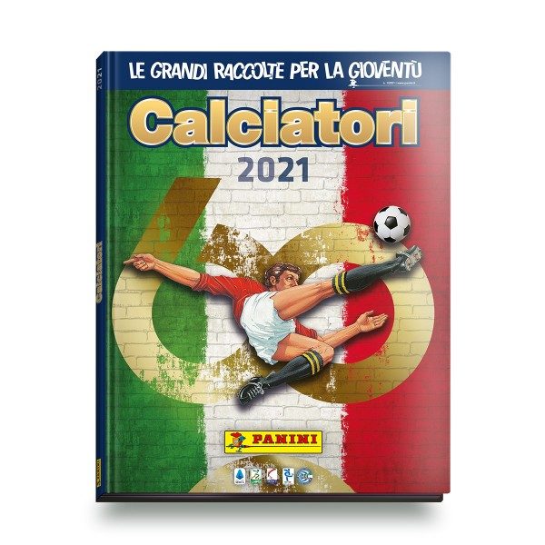 Panini Calciatori Serie A 2021 Stickerkollektion - Hardcover-Album